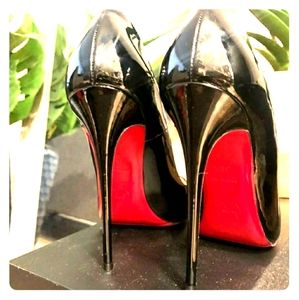 Black Patent Leather 'So Kates'